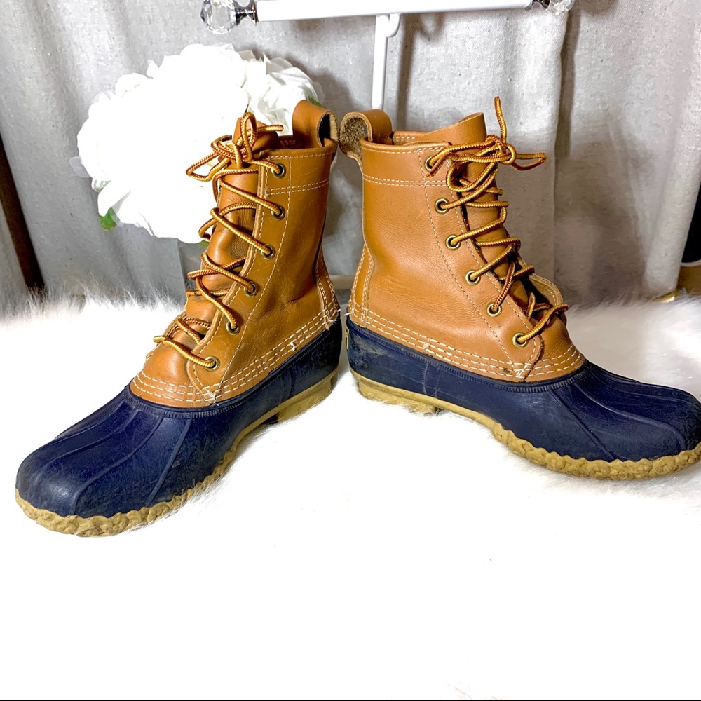 L.L. BEAN Bean WINTER INSULATED BOOTS SIZE 6M. Hiking boots, ADVENTURE BOOTS. - Picture 6 of 13